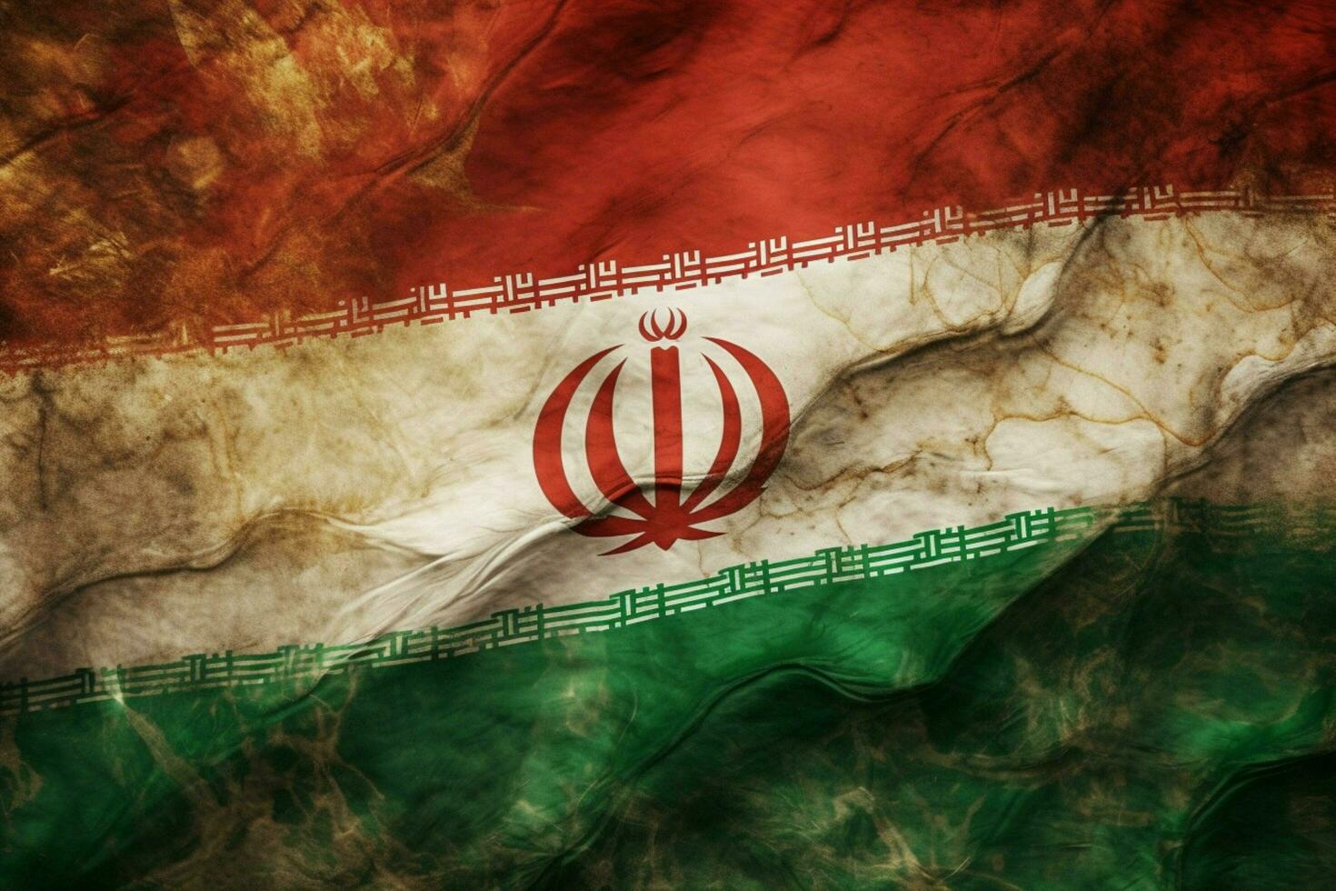 flag wallpaper of Iran photo