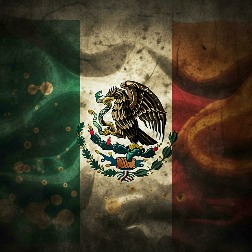 flag wallpaper of Mexico photo