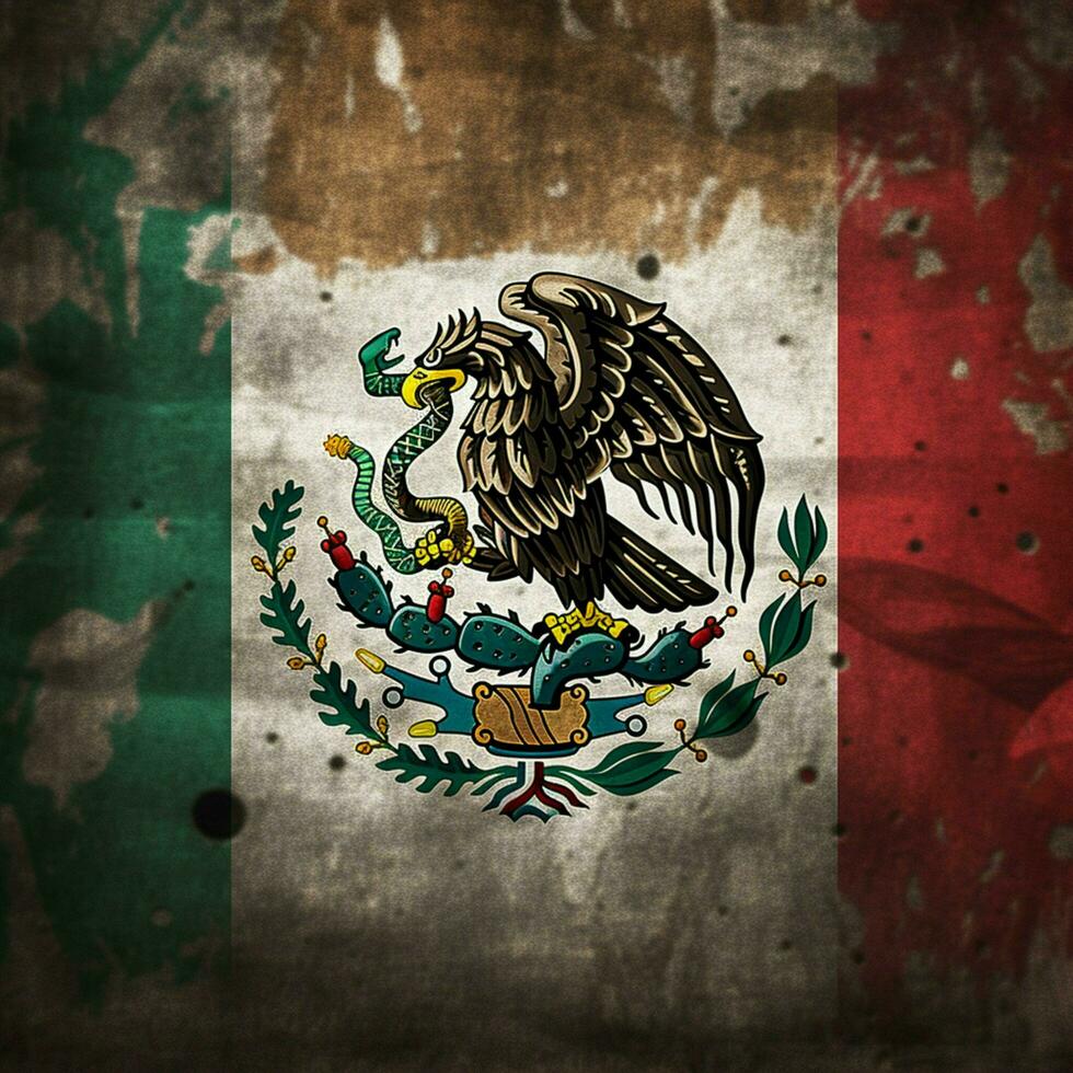 flag wallpaper of Mexico photo