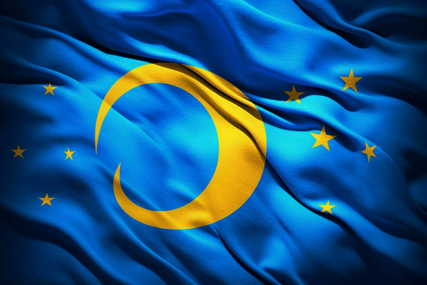 flag wallpaper of Palau photo