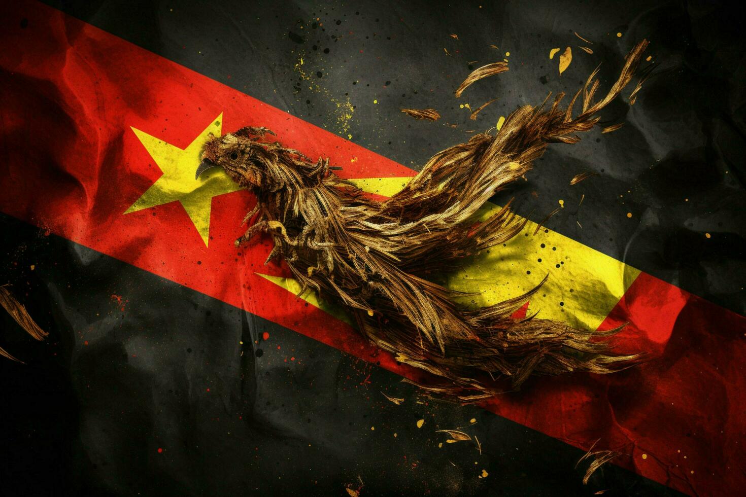 flag wallpaper of Papua New Guinea 30638728 Stock Photo at Vecteezy