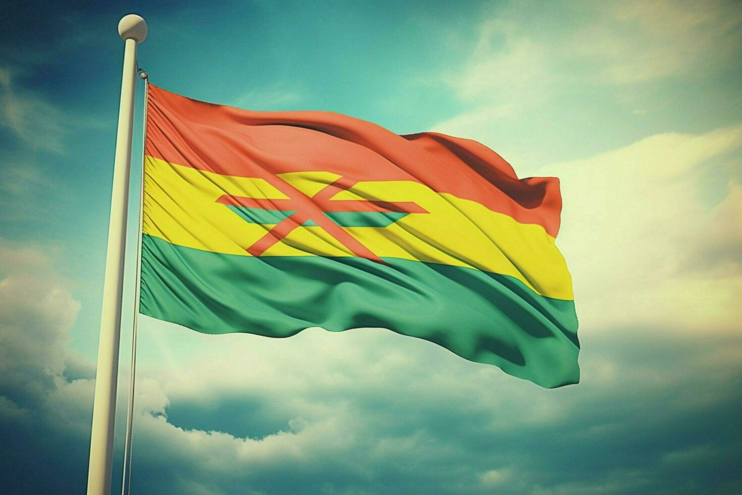 flag wallpaper of Seychelles photo