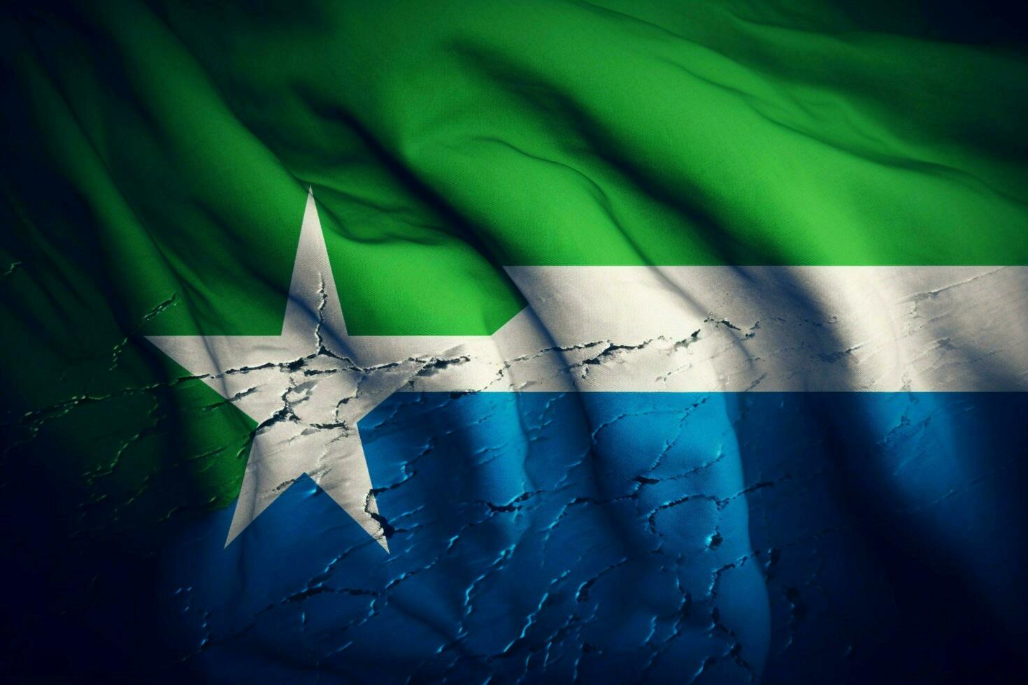 flag wallpaper of Sierra Leone photo