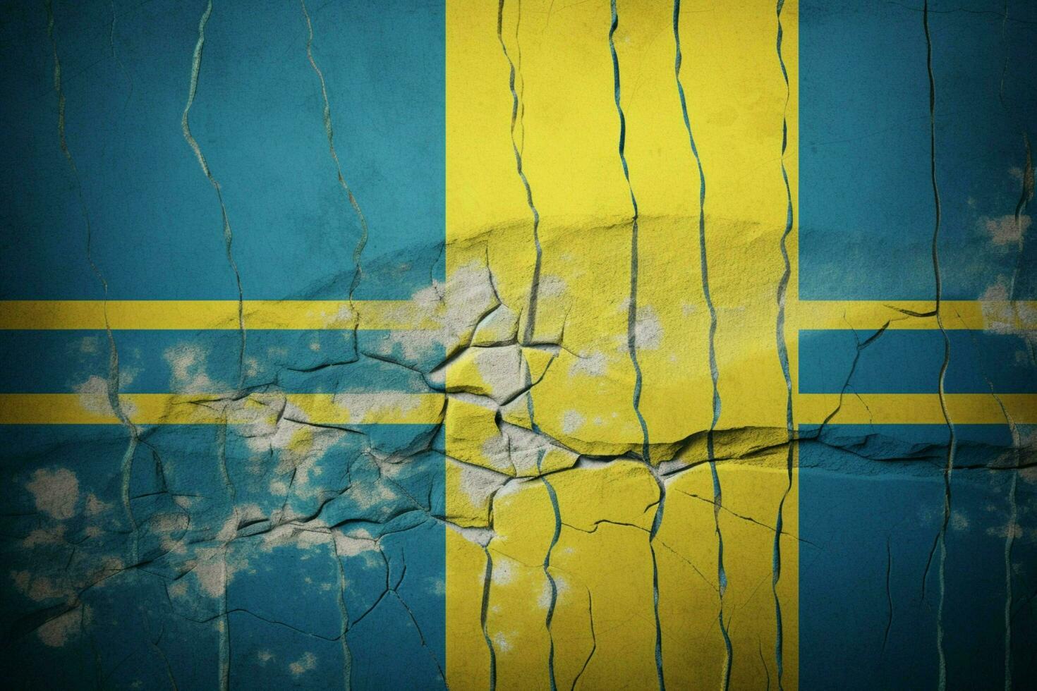 flag wallpaper of Sweden photo