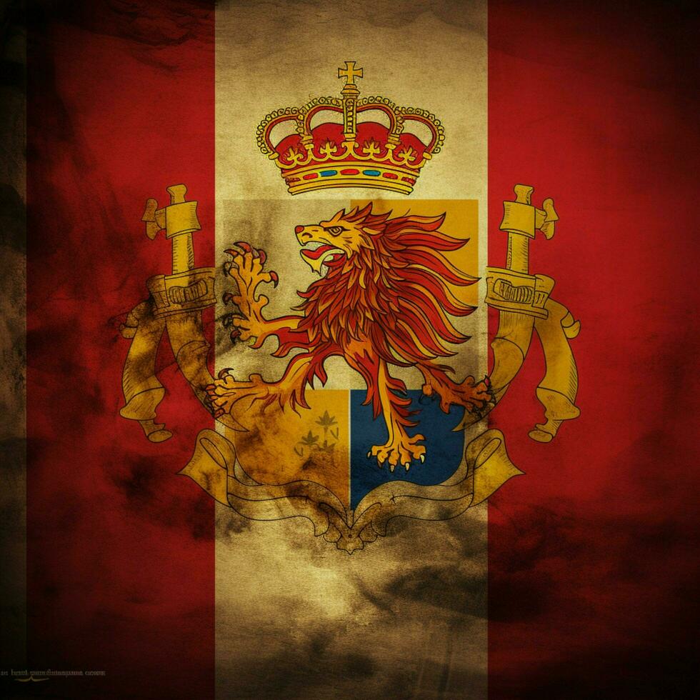 flag wallpaper of Spain photo