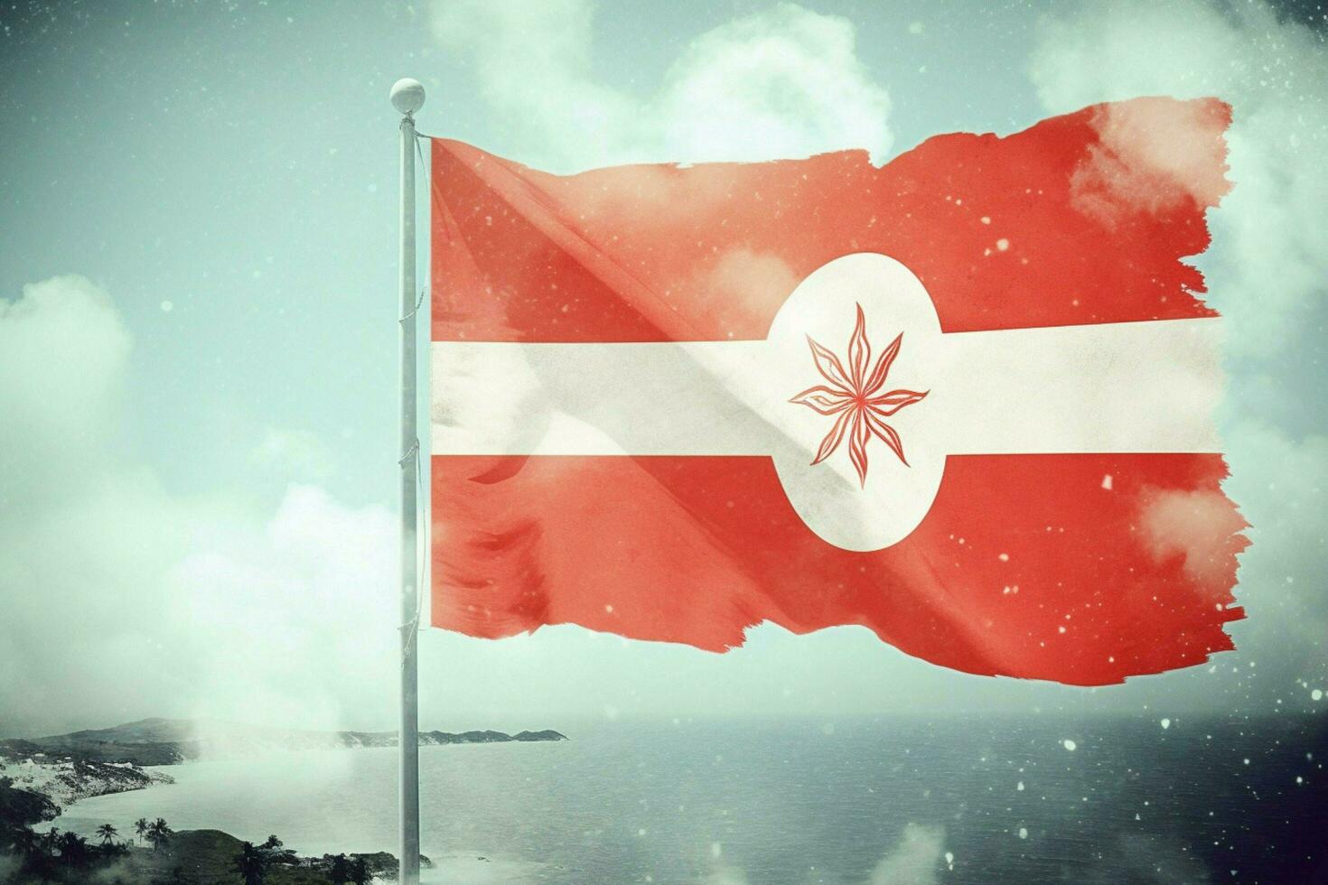 flag wallpaper of Tonga photo