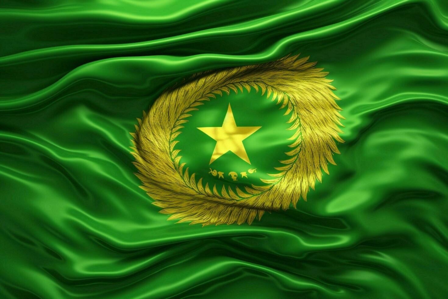 flag wallpaper of Turkmenistan photo