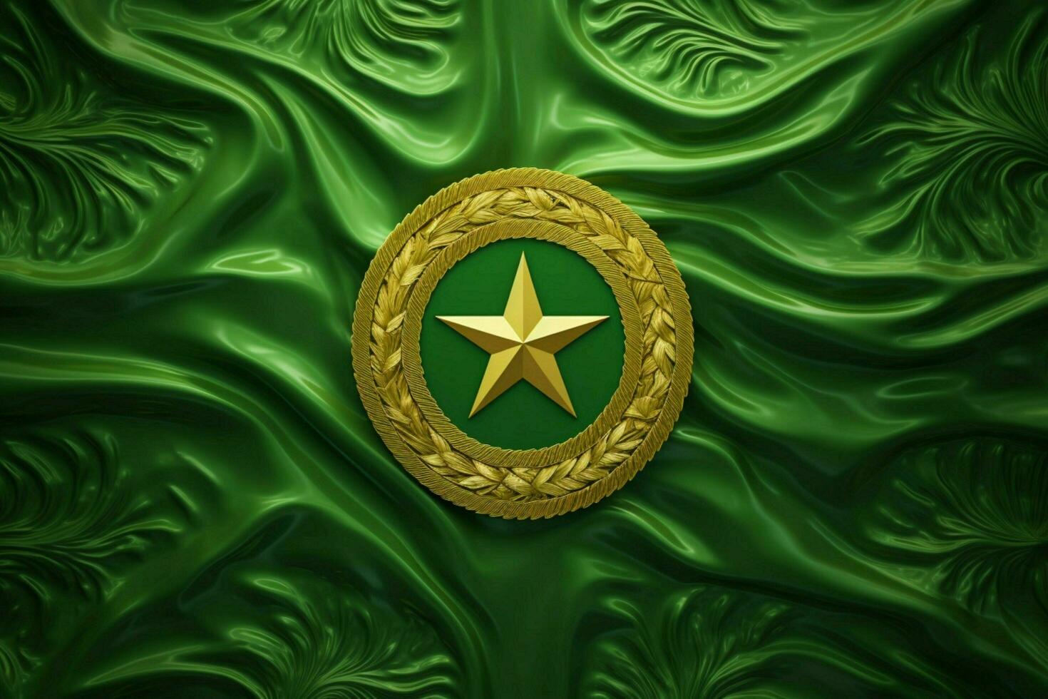 flag wallpaper of Turkmenistan photo