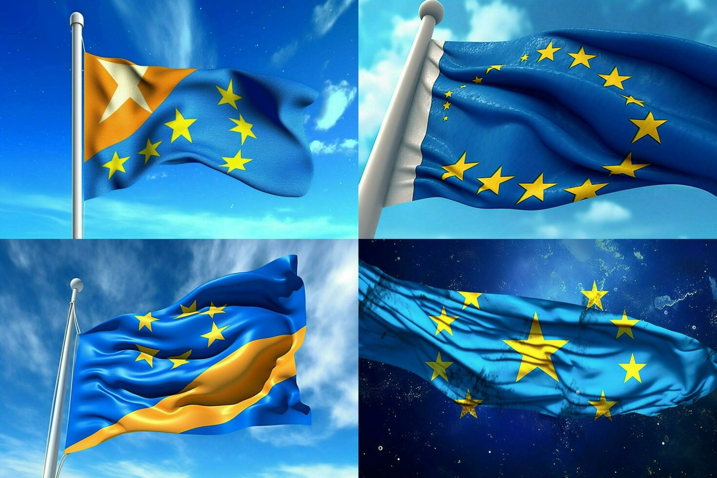 flag wallpaper of Tuvalu photo