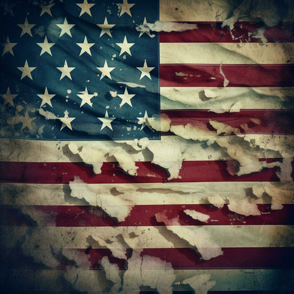 flag wallpaper of United States photo