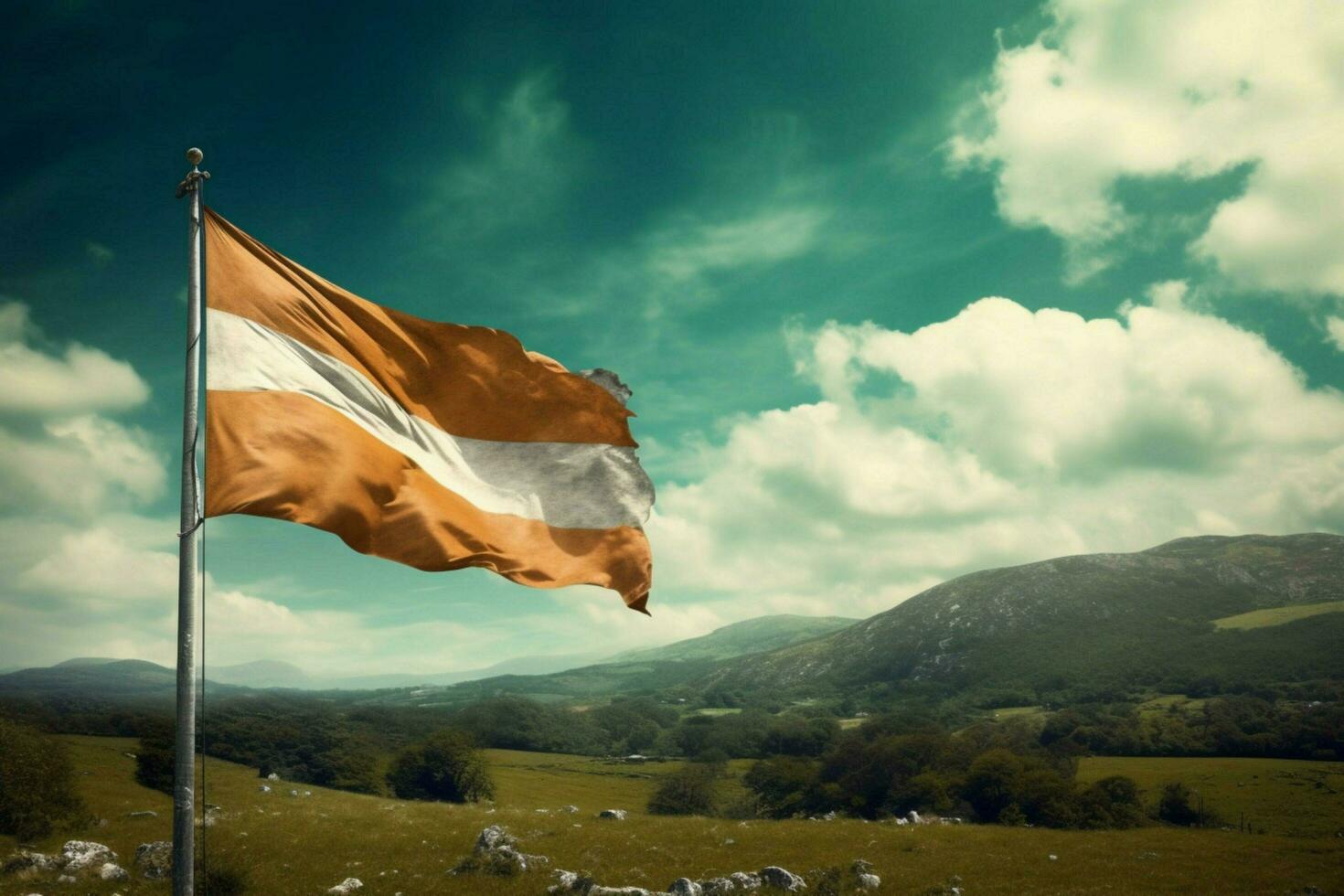 irlandesa bandera imagen hd foto