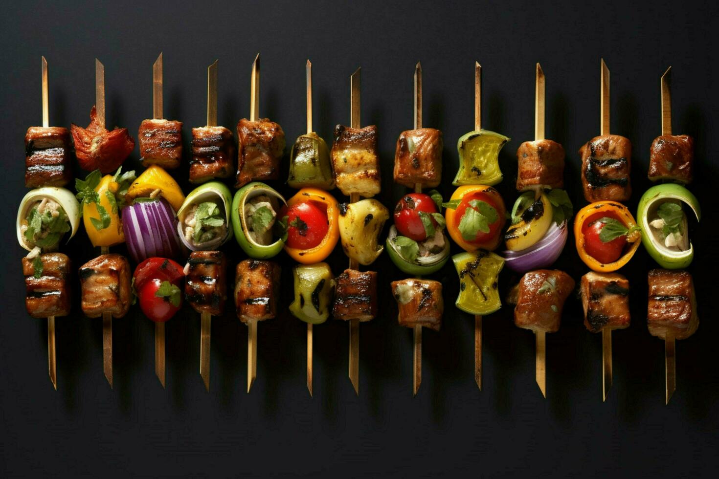 brochetas imagen hd foto