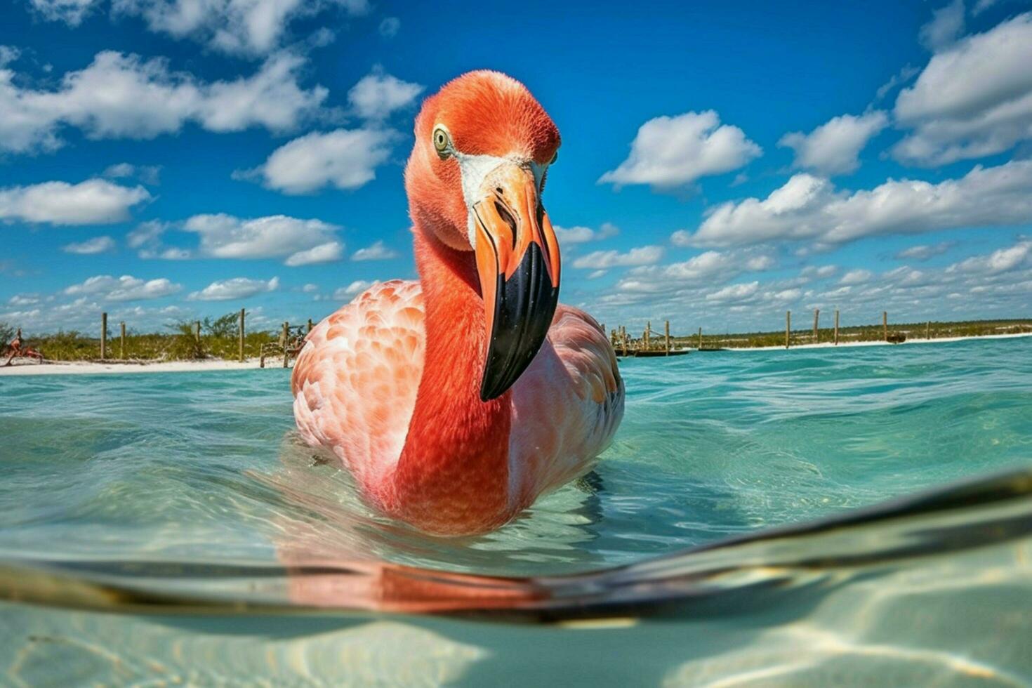 national animal of Bahamas The photo