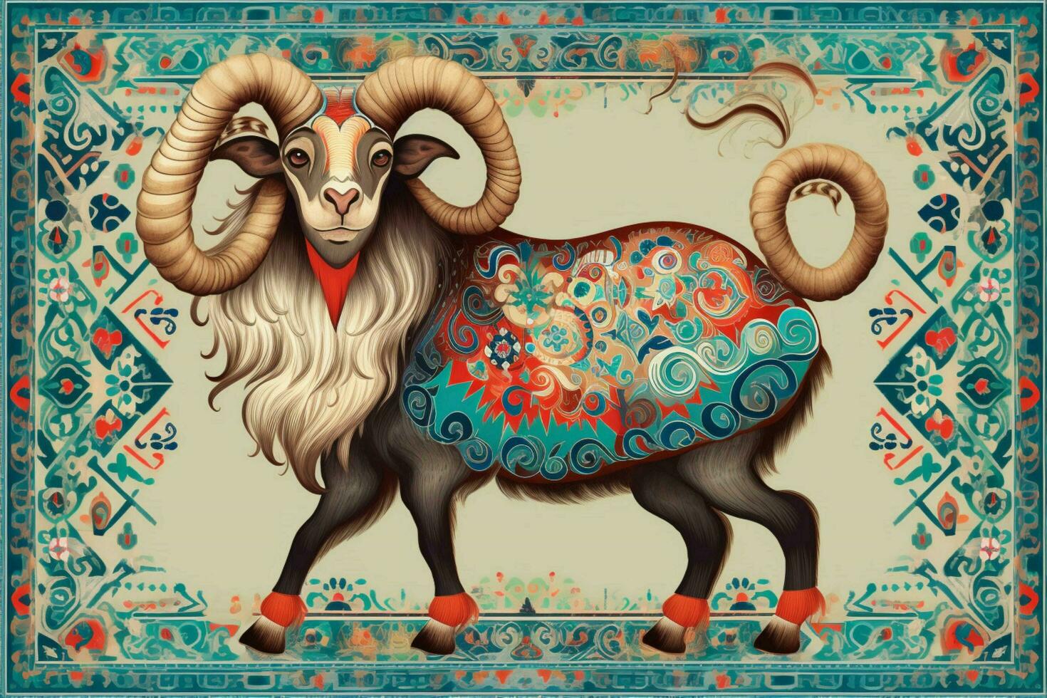 national animal of Azerbaijan photo