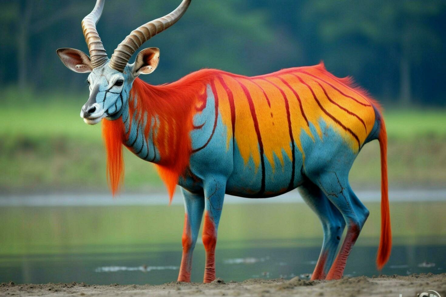national animal of Bangladesh photo