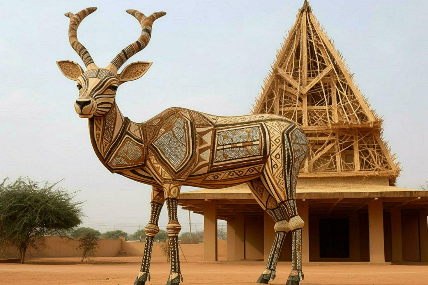 national animal of Burkina Faso Upper Volta photo