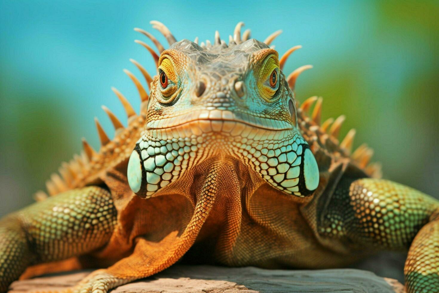 national animal of Cayman Islands The photo