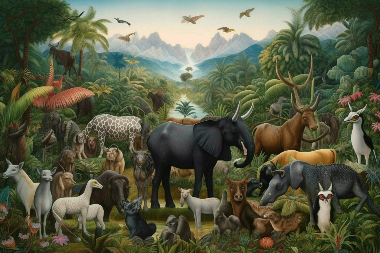 national animal of Haiti photo