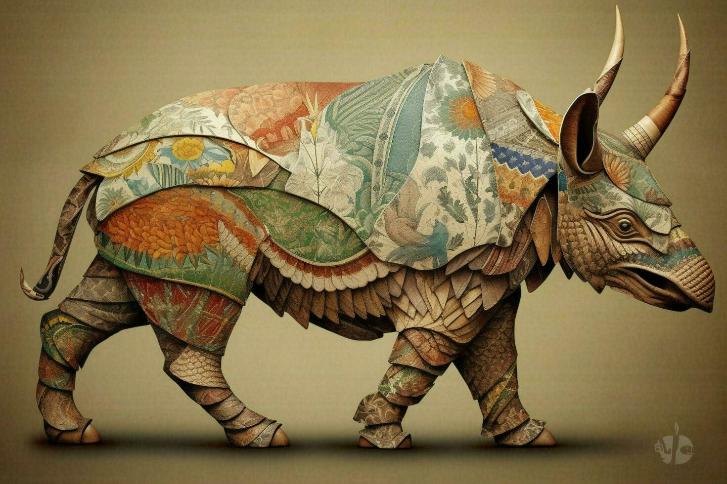 national animal of Indonesia photo