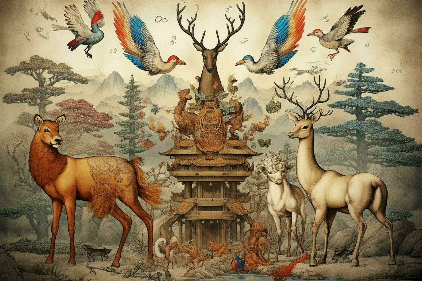 national animal of Korea photo