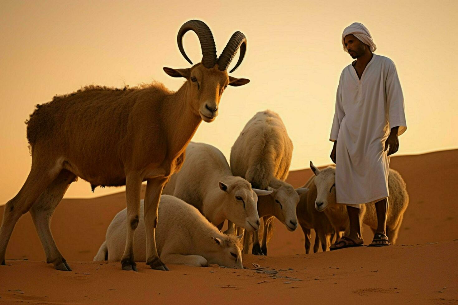 national animal of Libya photo