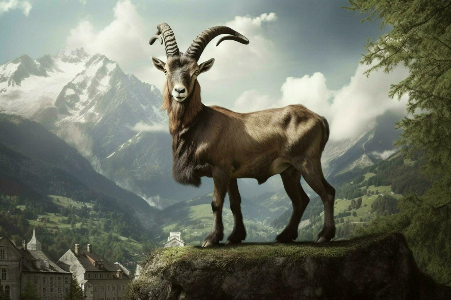 national animal of Liechtenstein photo