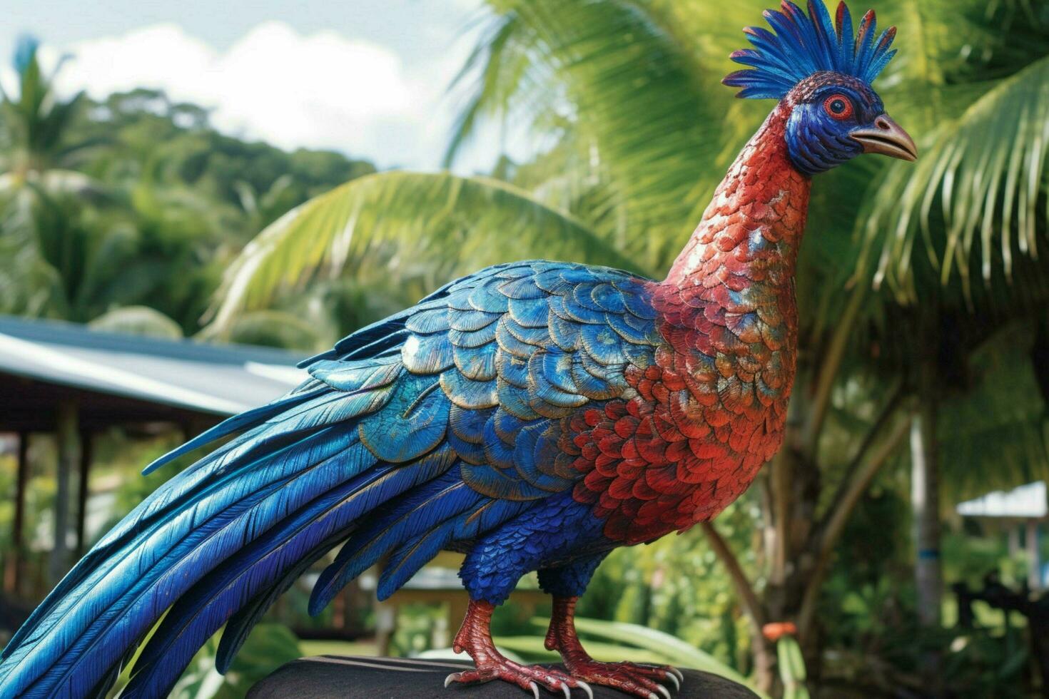 national animal of Mauritius photo