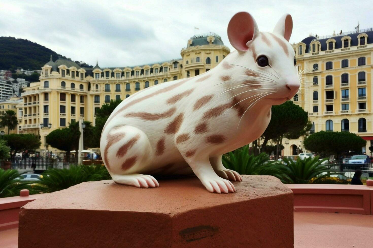 nacional animal de Mónaco foto