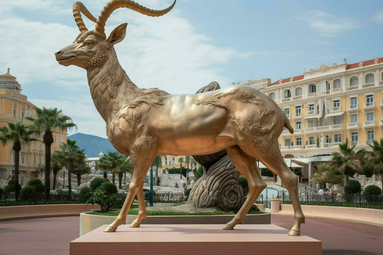 national animal of Monaco photo