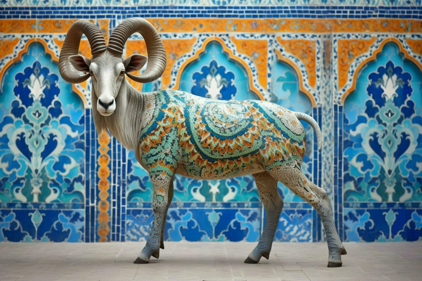 national animal of Morocco photo