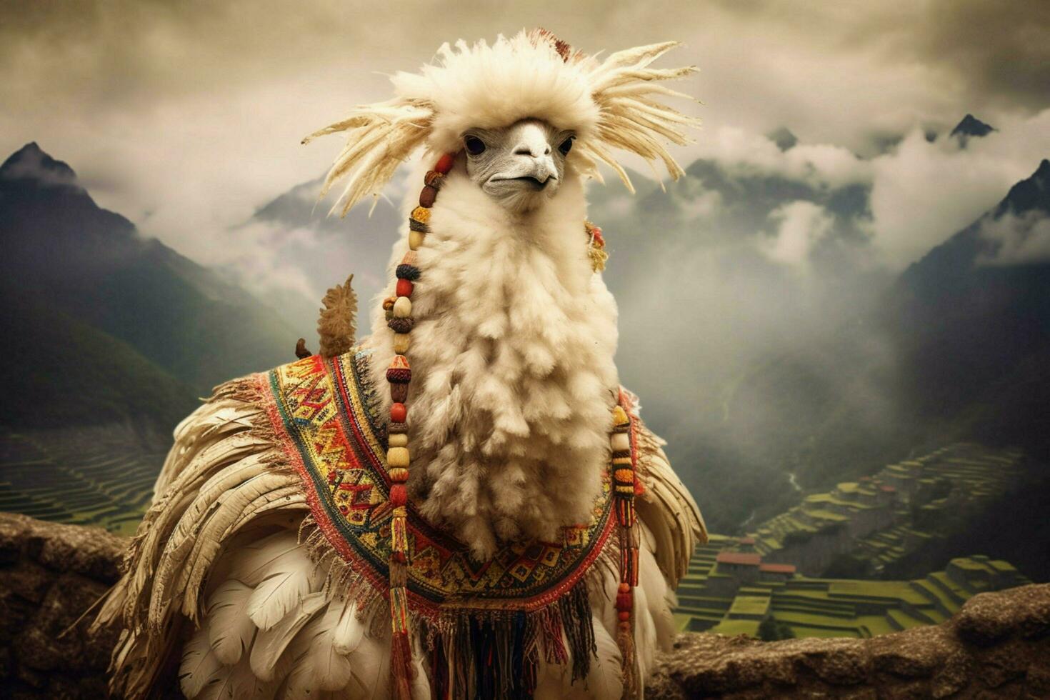 national animal of Peru photo