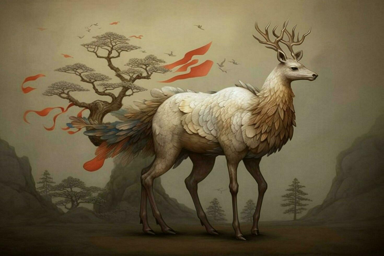 national animal of Republic of Korea South Korea photo
