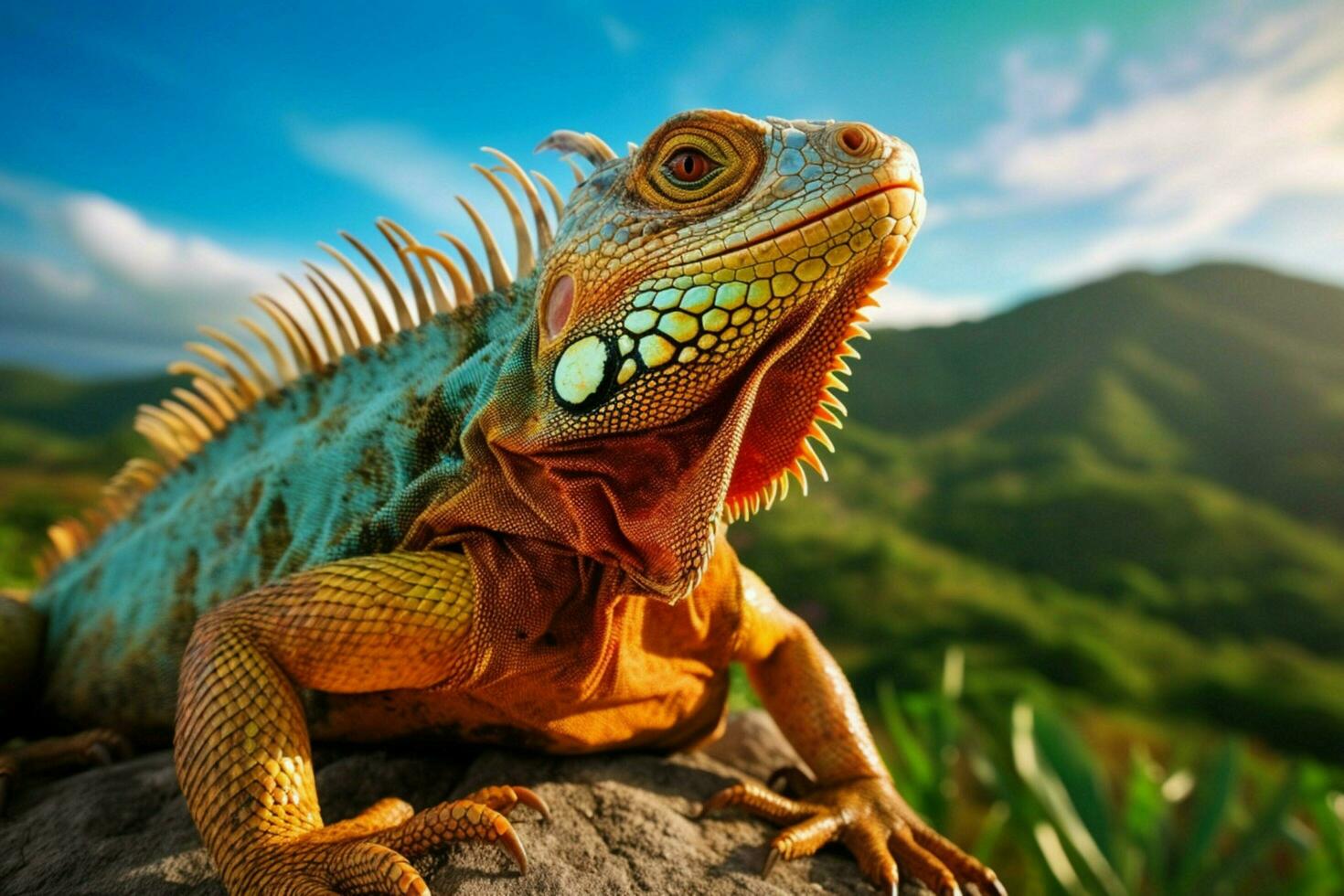 national animal of Saint Lucia photo