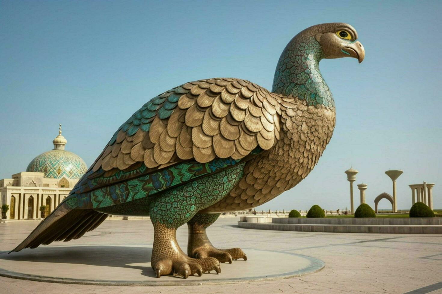 national animal of Uzbekistan photo