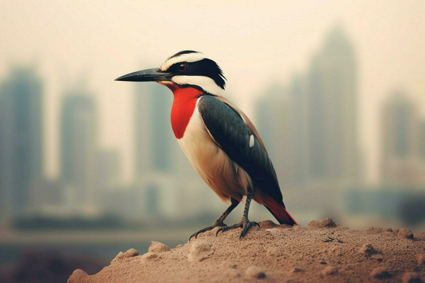 national bird of Bahrain photo