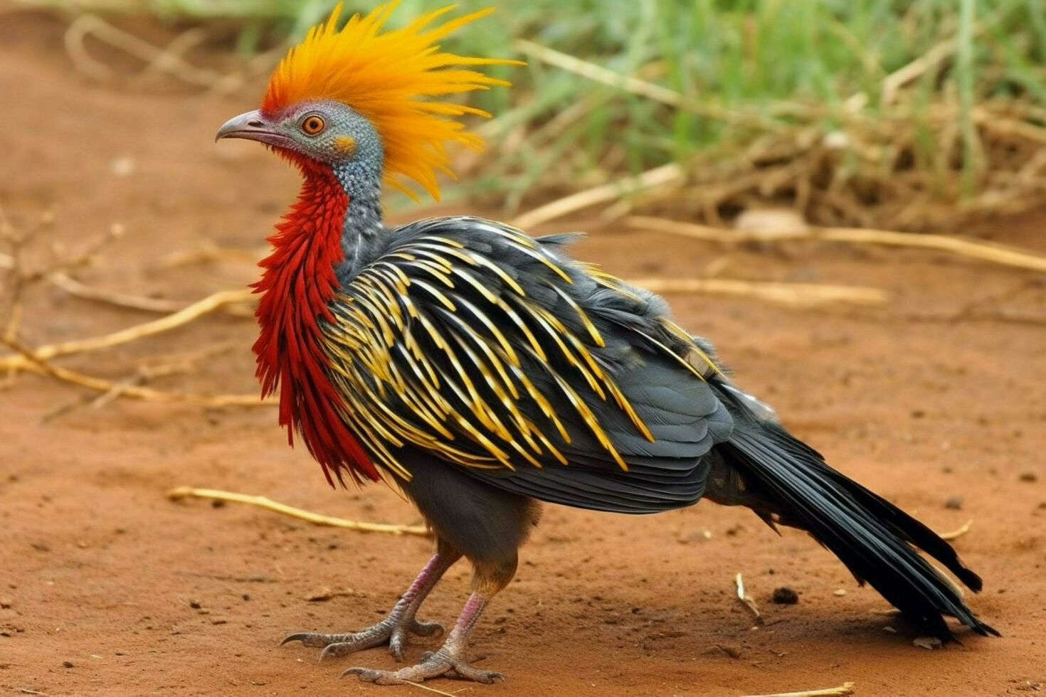 national bird of Burkina Faso Upper Volta photo