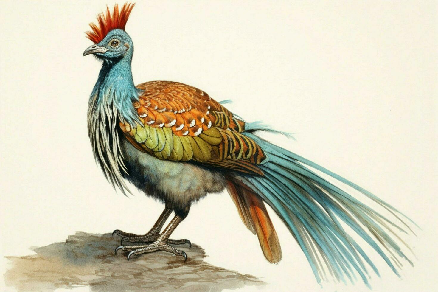 national bird of Burma photo