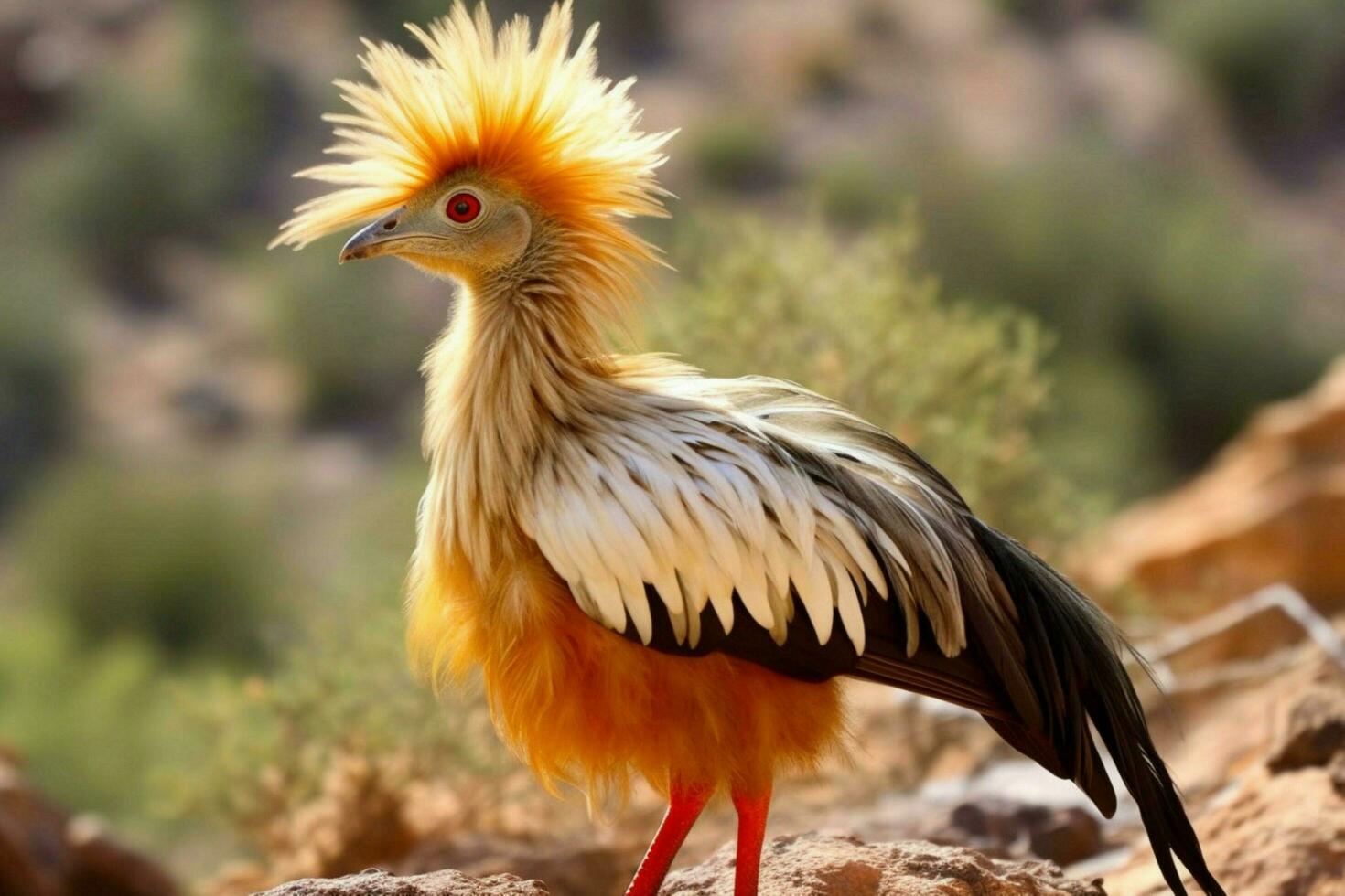 national bird of Eritrea photo