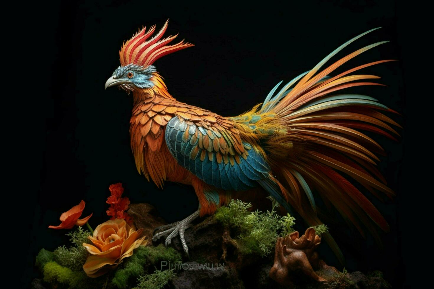 national bird of Lew Chew Loochoo photo