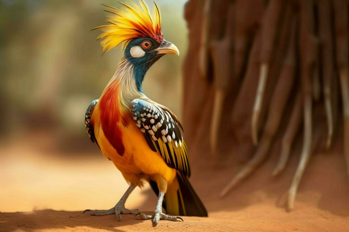 national bird of Mali photo