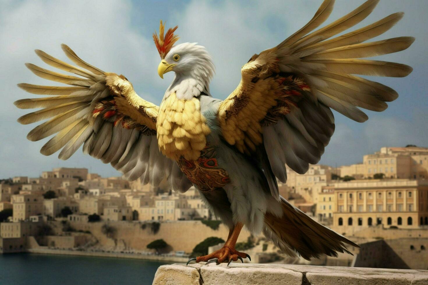 national bird of Malta photo