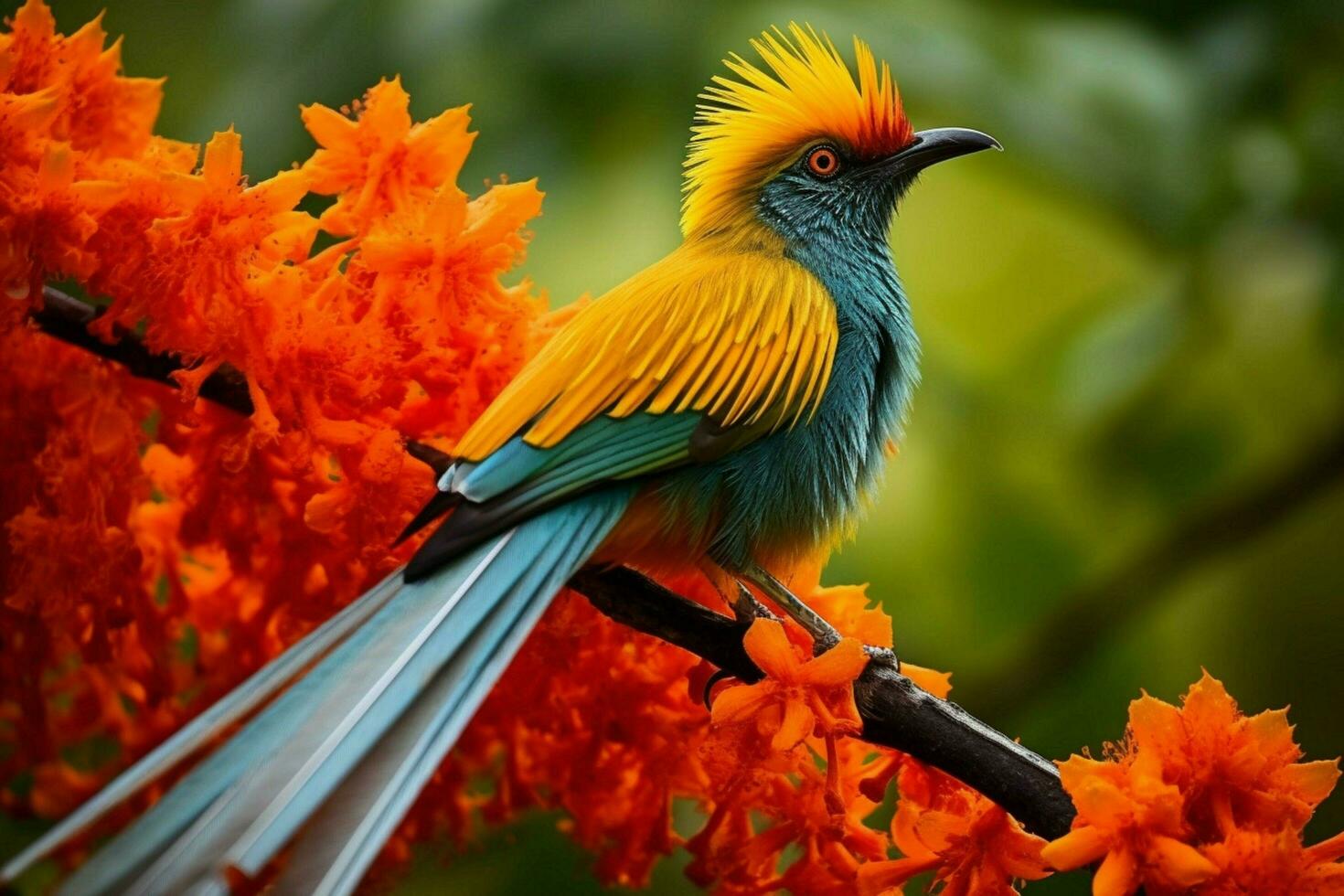 national bird of Mauritius photo