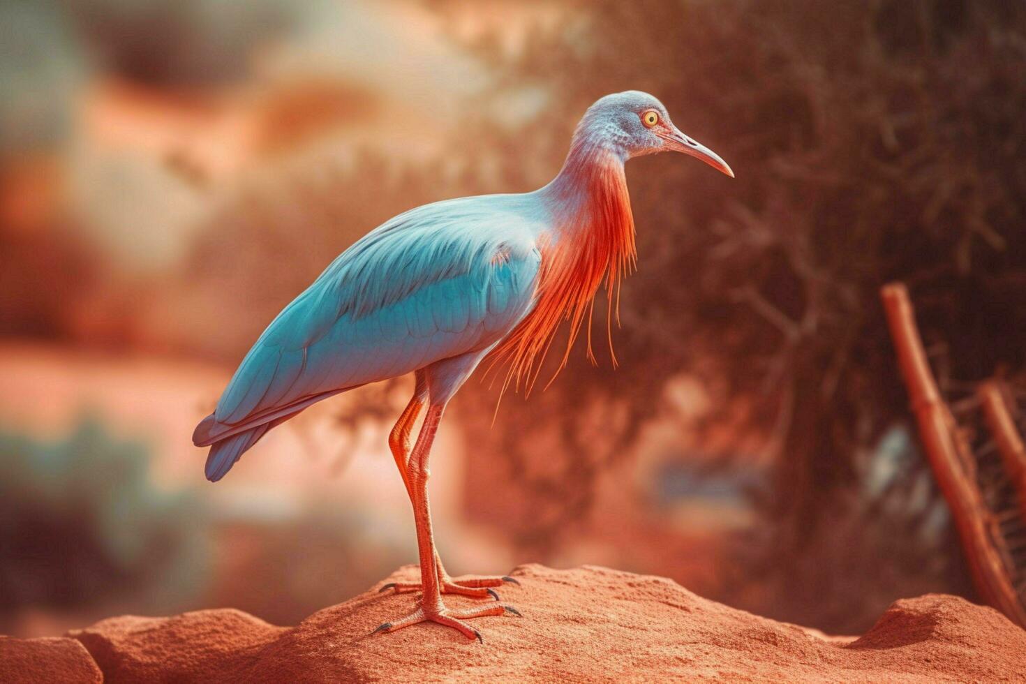 national bird of Morocco photo