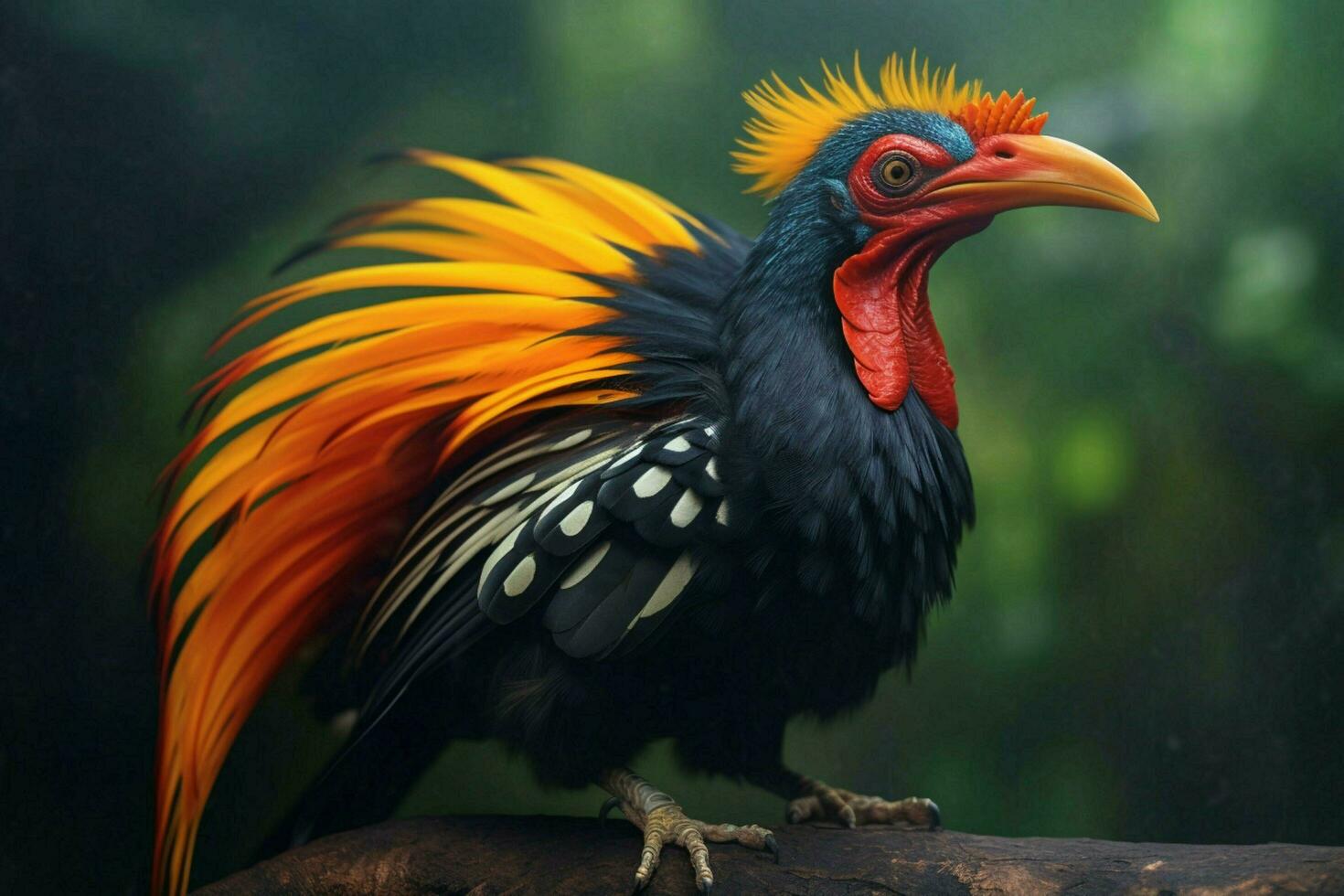national bird of Peru photo