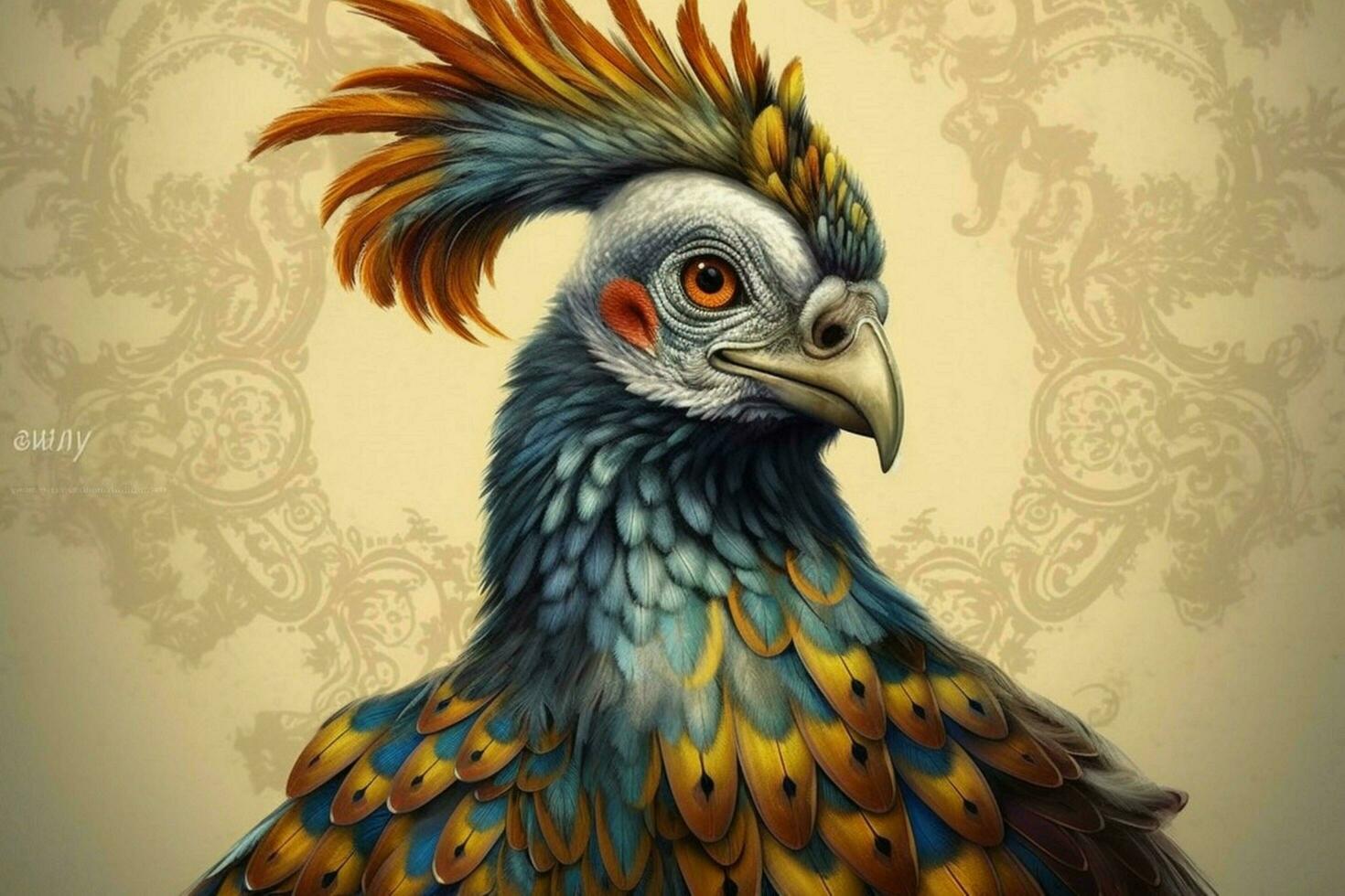 national bird of Portugal photo