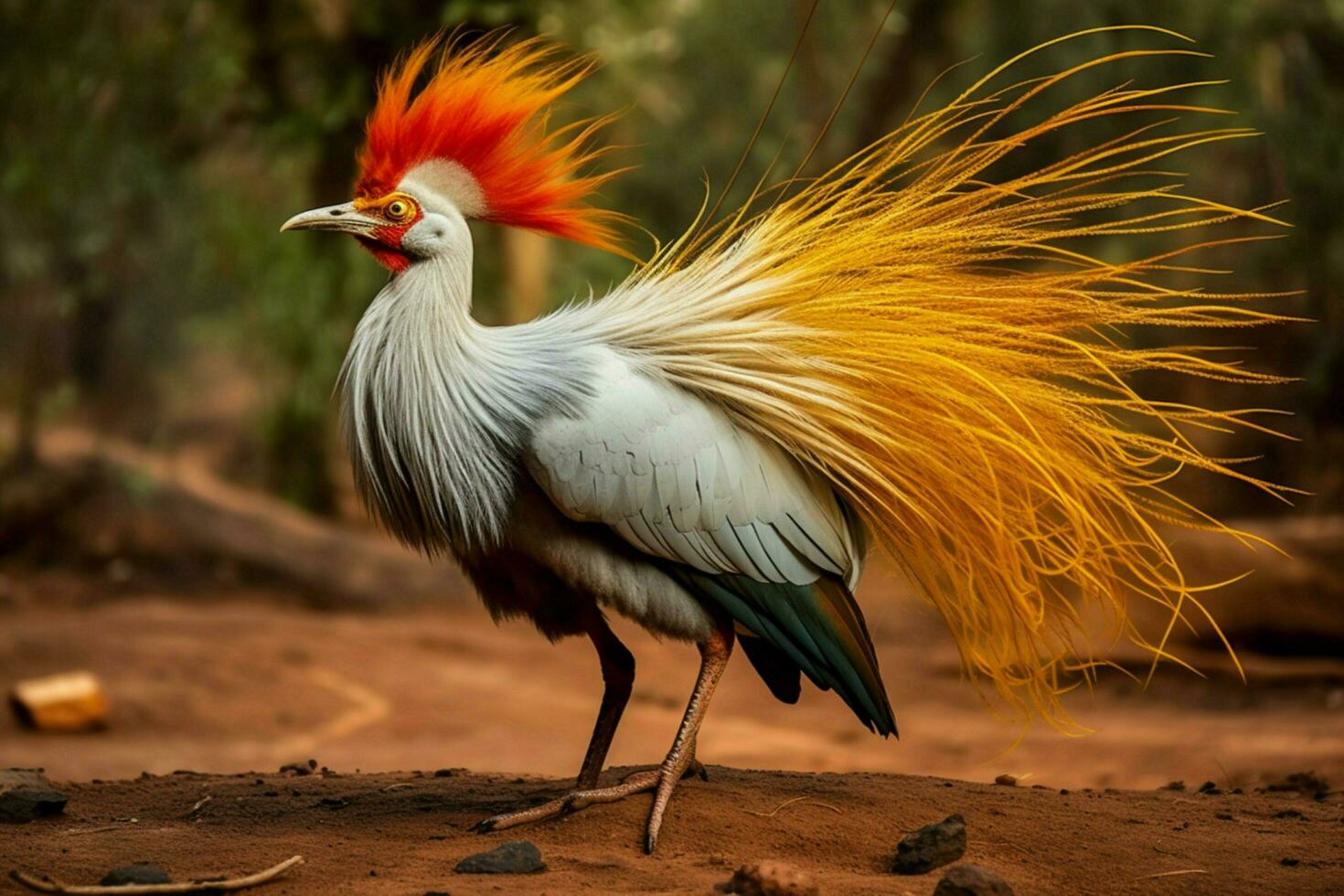 national bird of Senegal photo