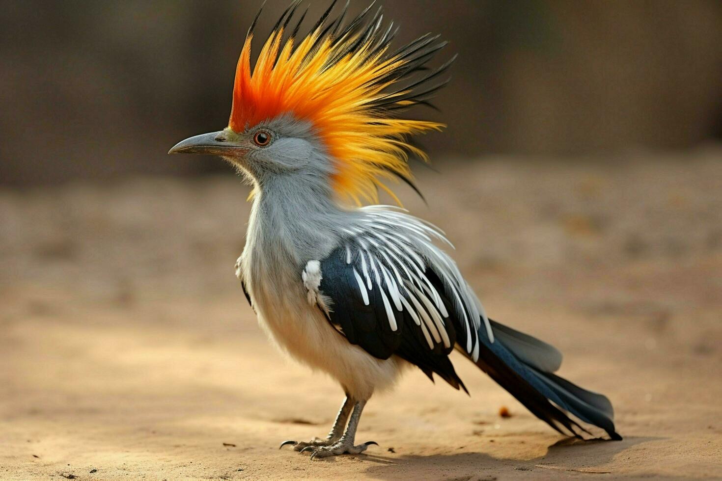 nacional pájaro de Senegal foto