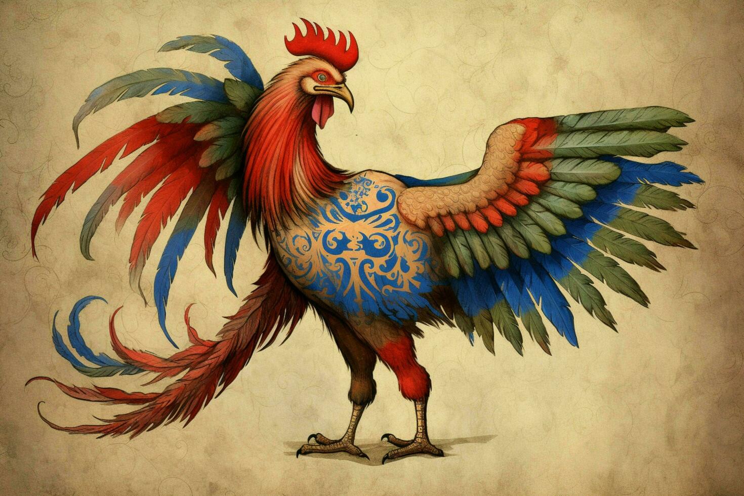 national bird of Serbia photo