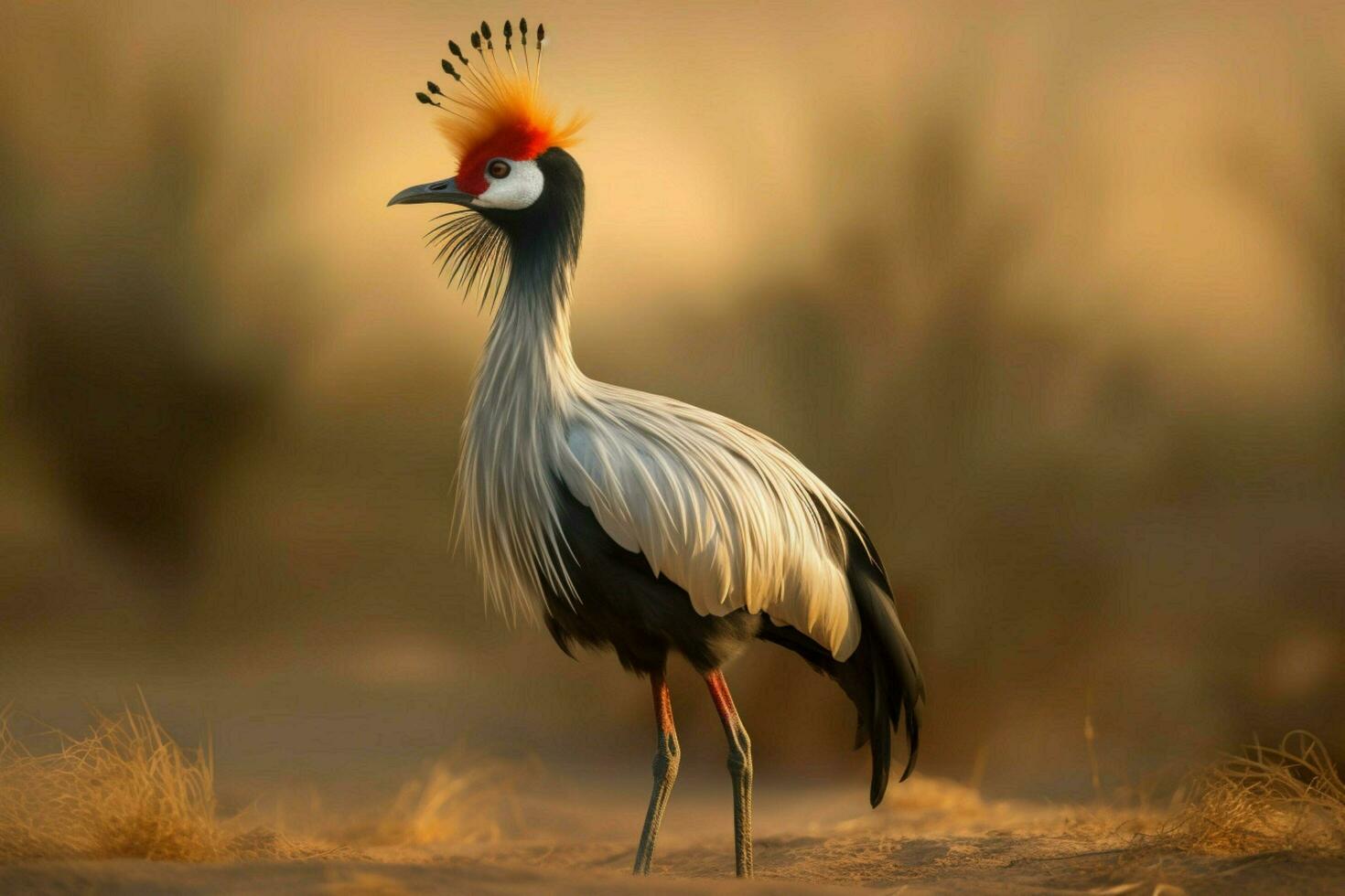 national bird of Sudan photo
