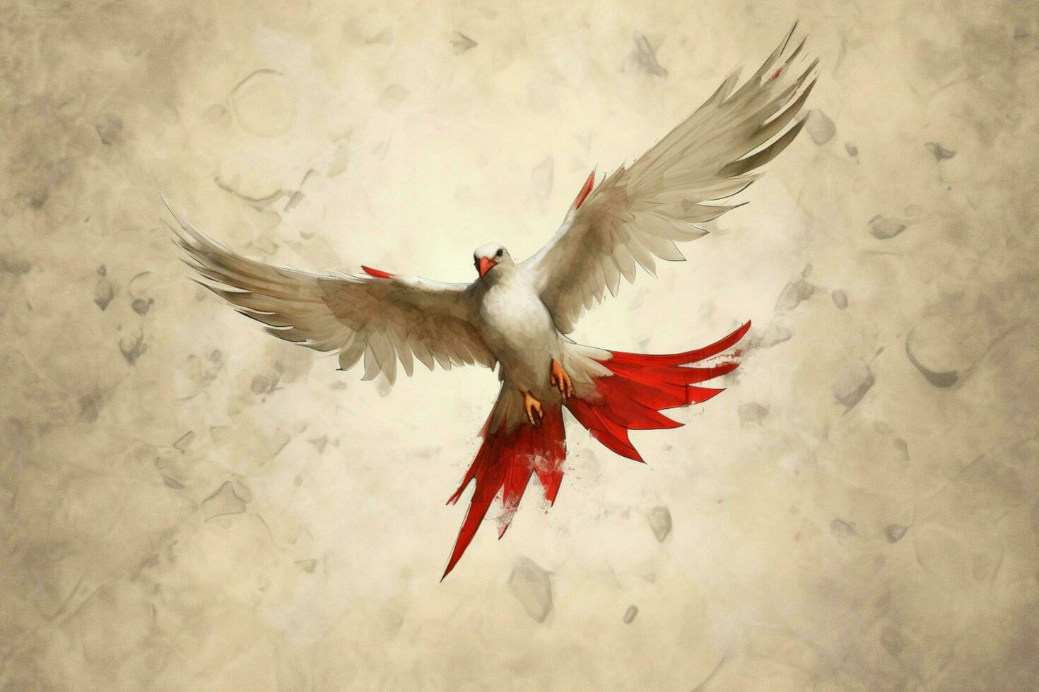 national bird of Syria photo